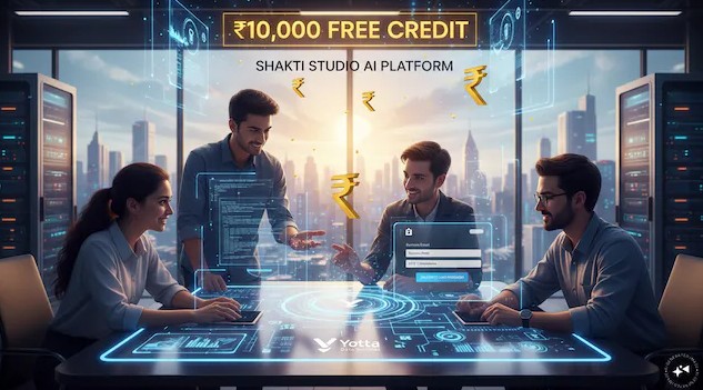 Want to build an AI app? Yotta is giving ₹10,000 in free credits